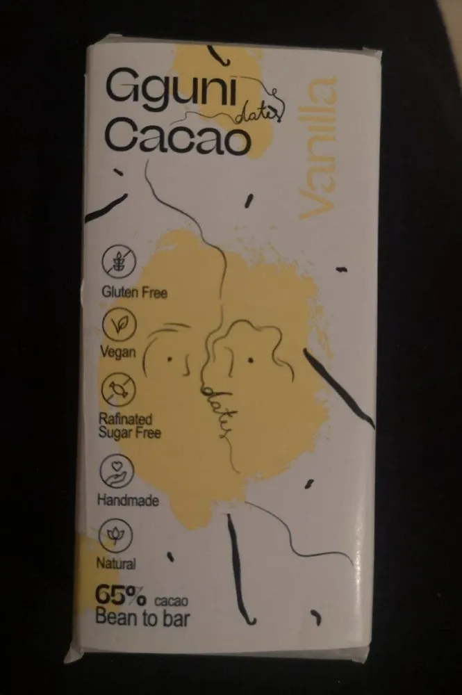 Gguni Dates Cacao sabor vainilla