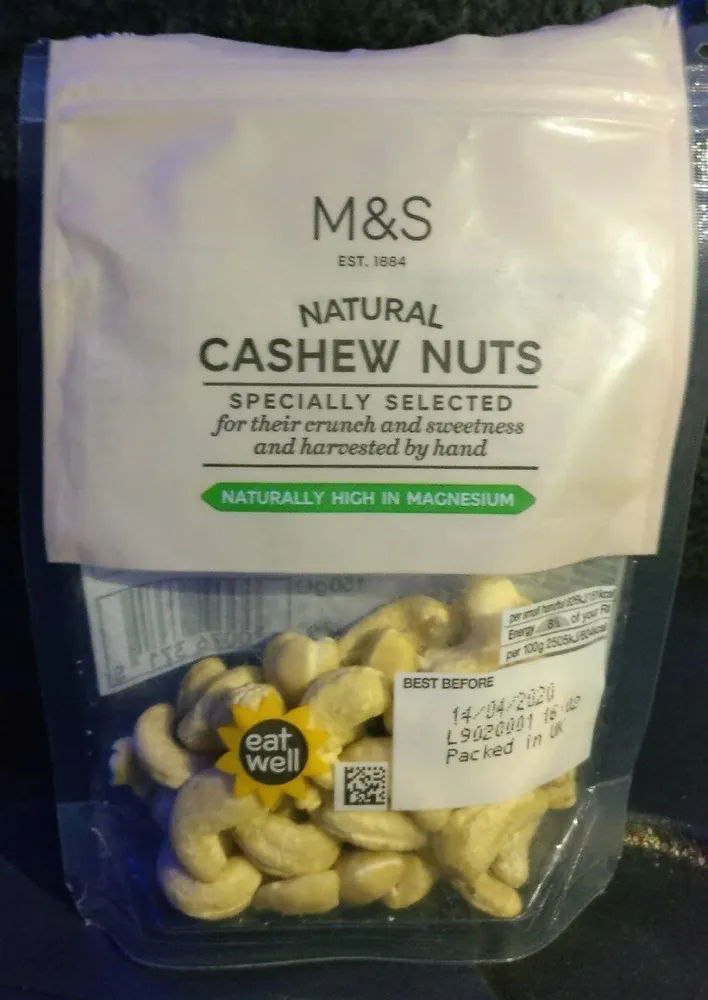 Natural Cashew Nuts