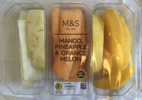 Salade Fruit Mangue Pineapple Orange Melon