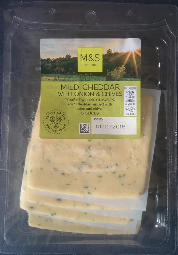 Mild Cheddar with Onions & Chives