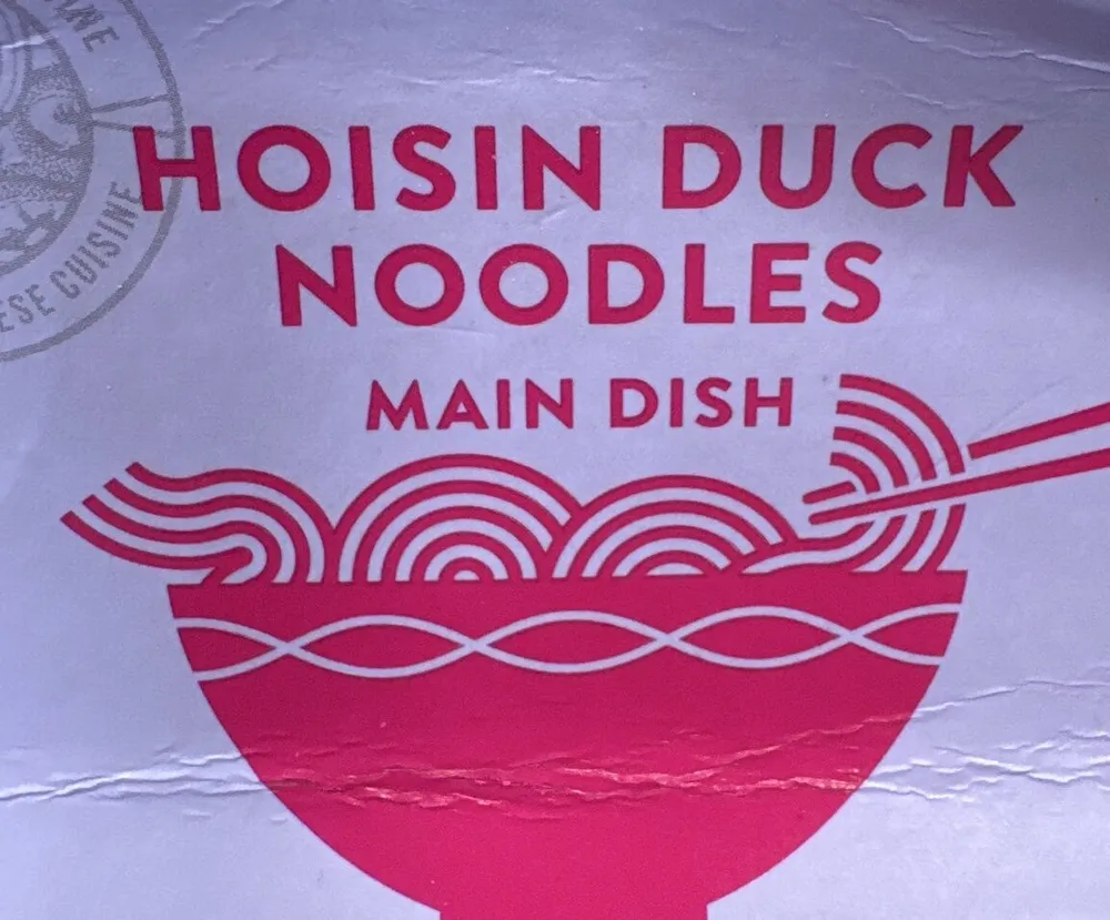 Hoisin duck noodles