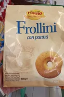 Frollini con panna