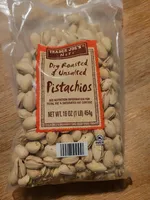 Dry Roasted & Unsalted Pistachios