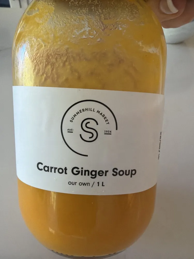 Carrot & Ginger Soup
