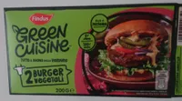 Burger vegetali Green cuisine