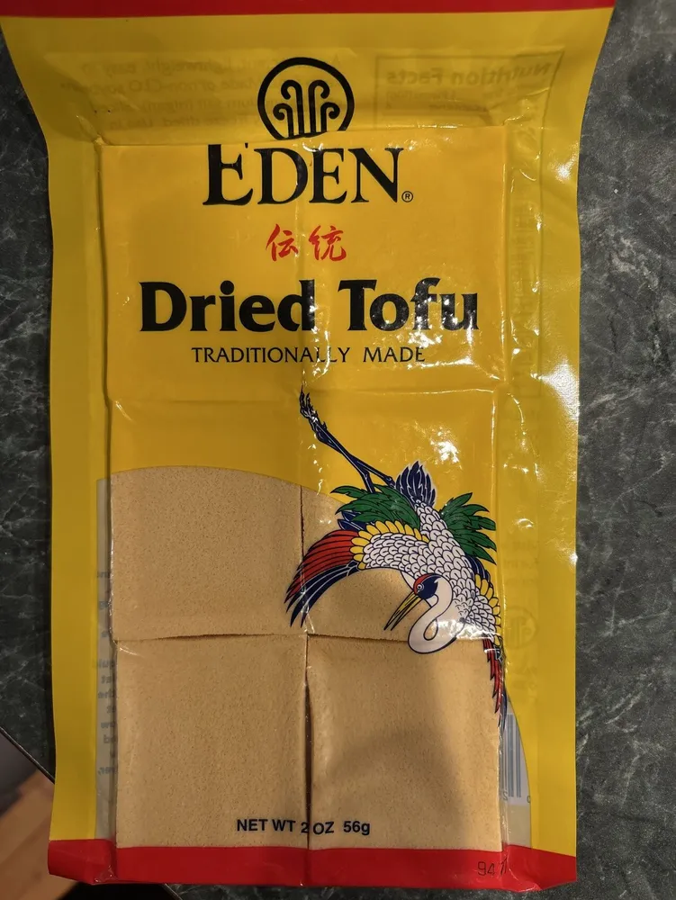 Eden dried Tofu