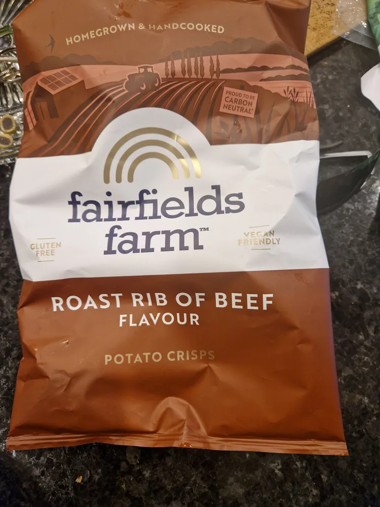 Roast Rib of Beef Flavour Potato Crisps