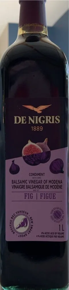 Condiment with Balsamic Vinegar of Modena and Fig