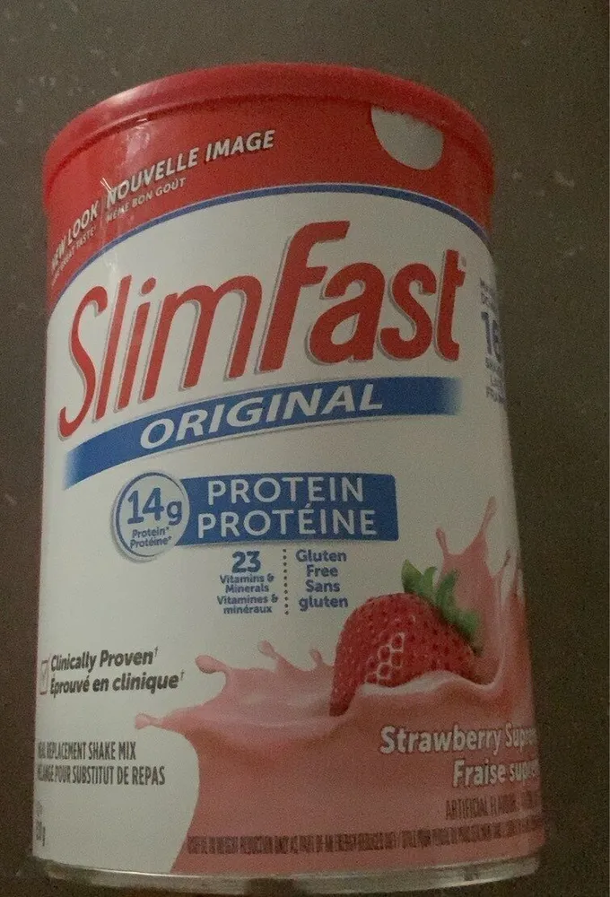 Melange pour substitut de repas