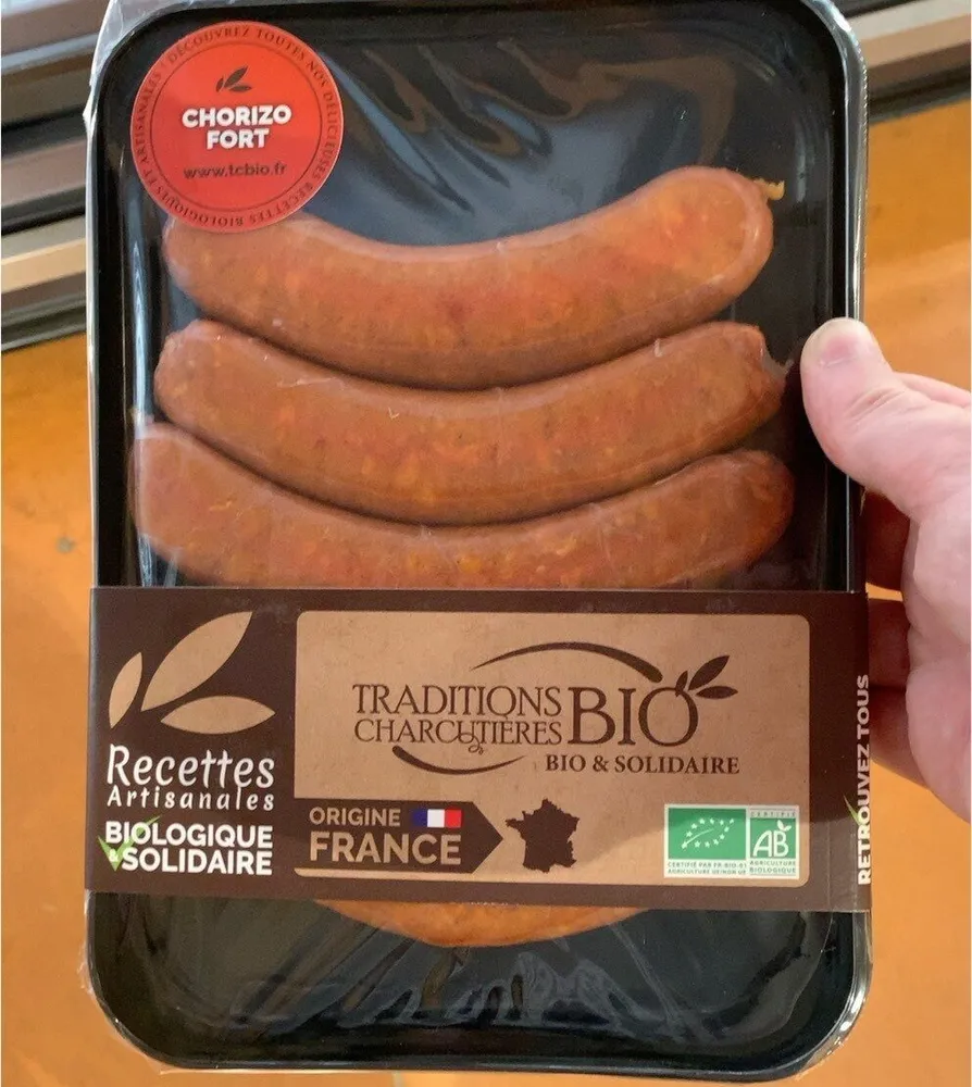 Chorizo fort à griller