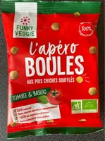 L'apéro boules aux pois chiches soufflés