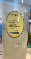 Diet sparkling cloudy lemonade