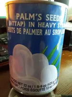 Fruits de palmier au sirop lourd