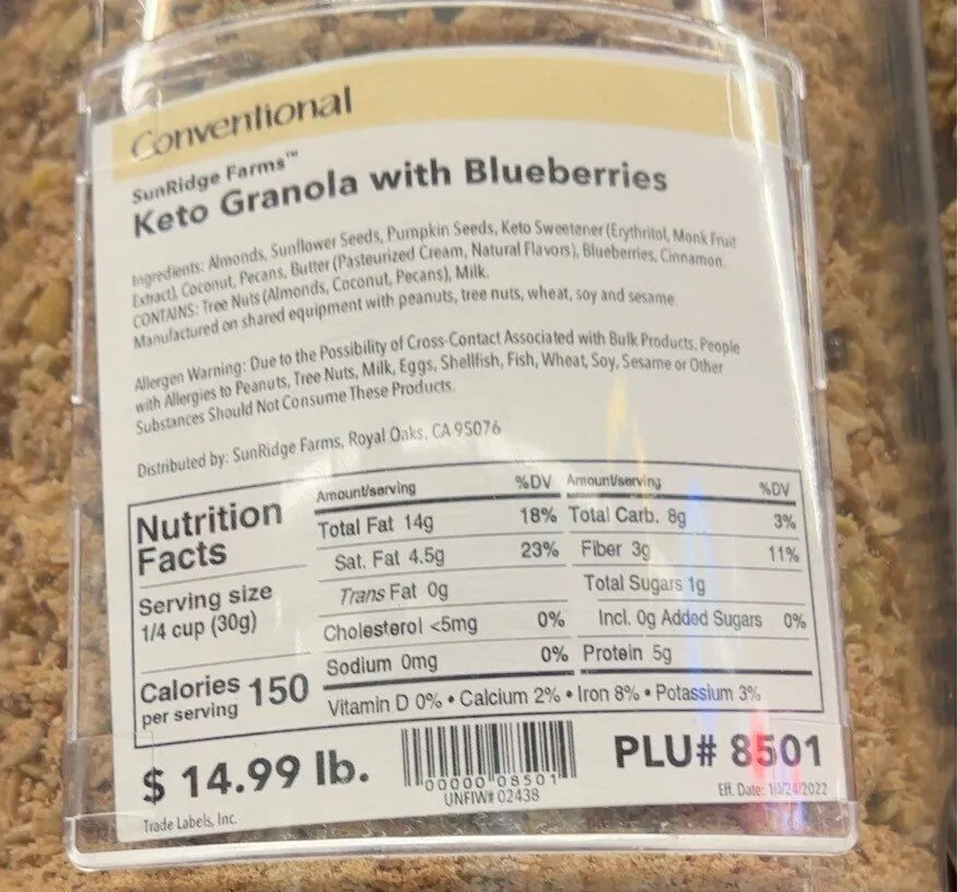 Keto Granola