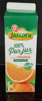 Jus d'orange sans pulpe pur jus
