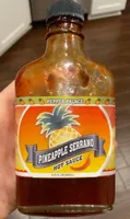Pineapple serrano hot sauce