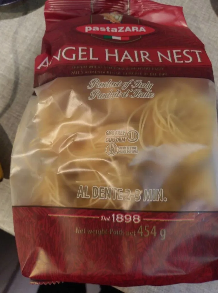 Angel hair nest
