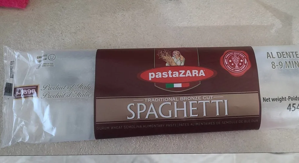 Spaghetti noodle