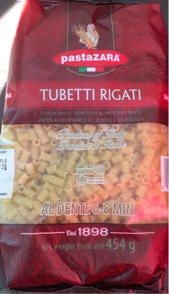 Tubetti rigati