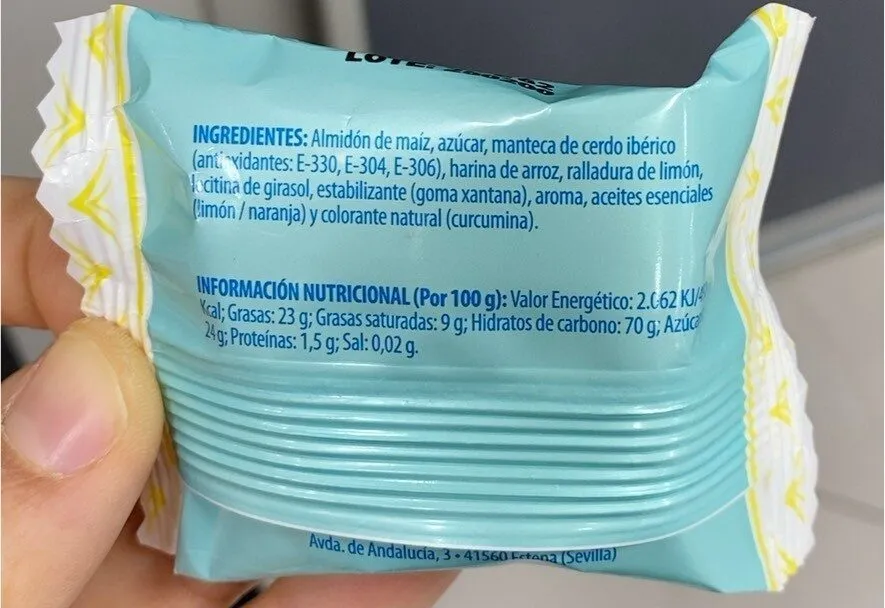 Mantecado limon