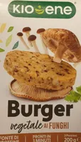Burger vegetali ai funghi