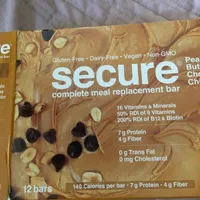 Secure  complete meal replacement bar