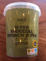 Super Broccoli Spinach Pea Soup