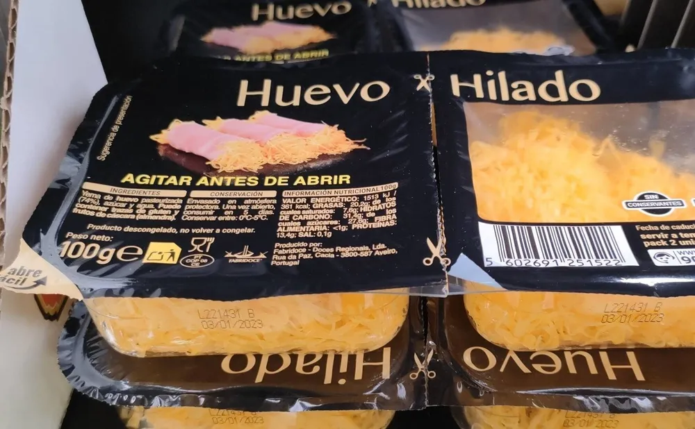 Huevo Hilado