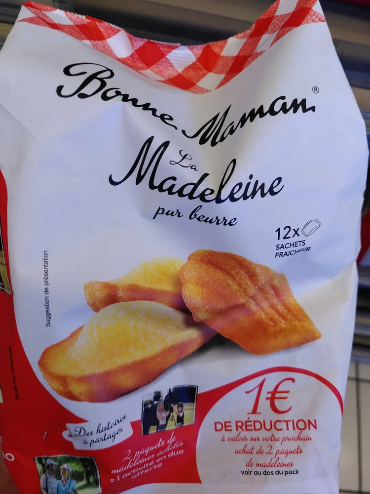 La madeleine pur beurre