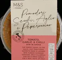 Tomato, garlic and chilli sauce
