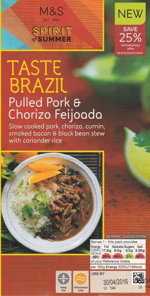 Pulled Pork & Chorizo Feijoada