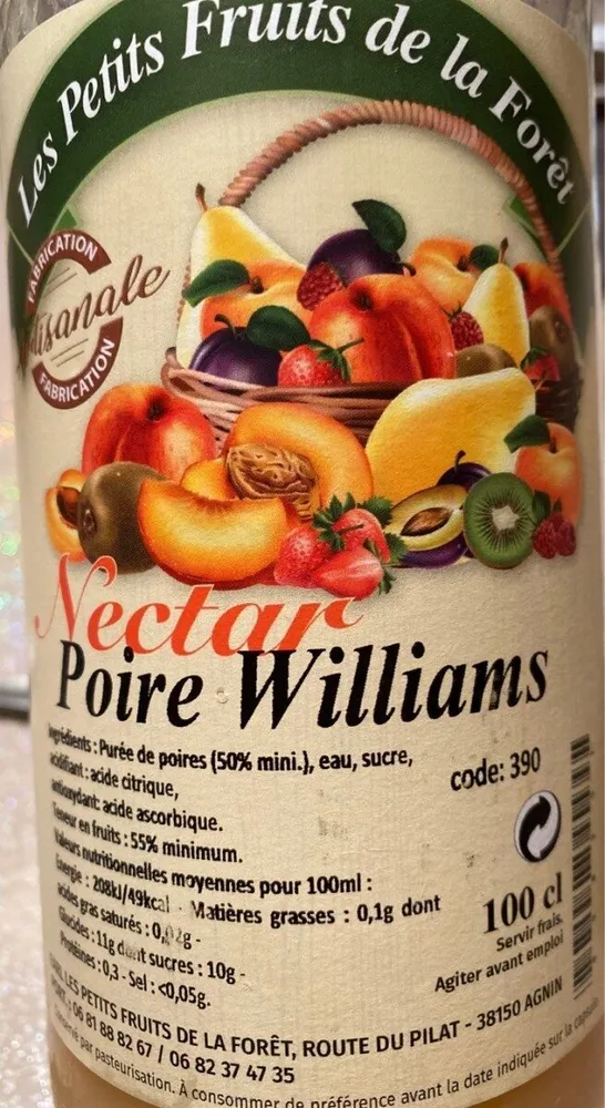 Nectar Poire Williams