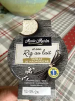 Riz au lait Vanille de Madagascar
