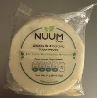 Obleas de Amaranto