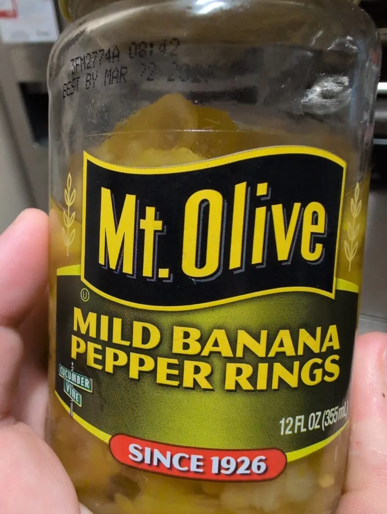 MILD BANANA PEPPER RINGS