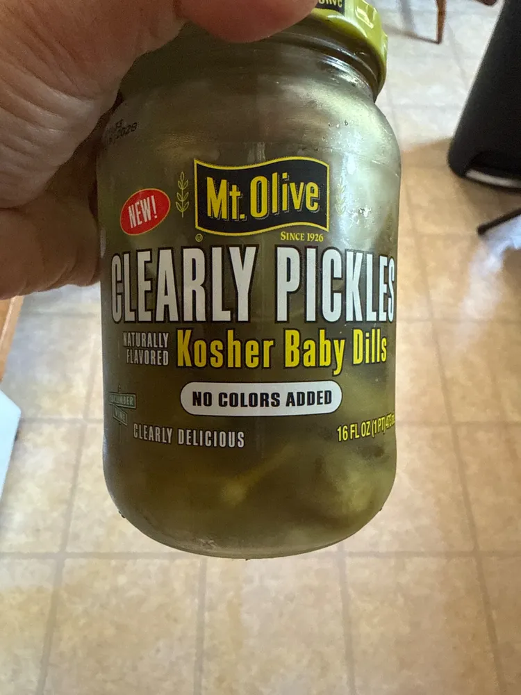 Clearly pickles: kosher baby dill