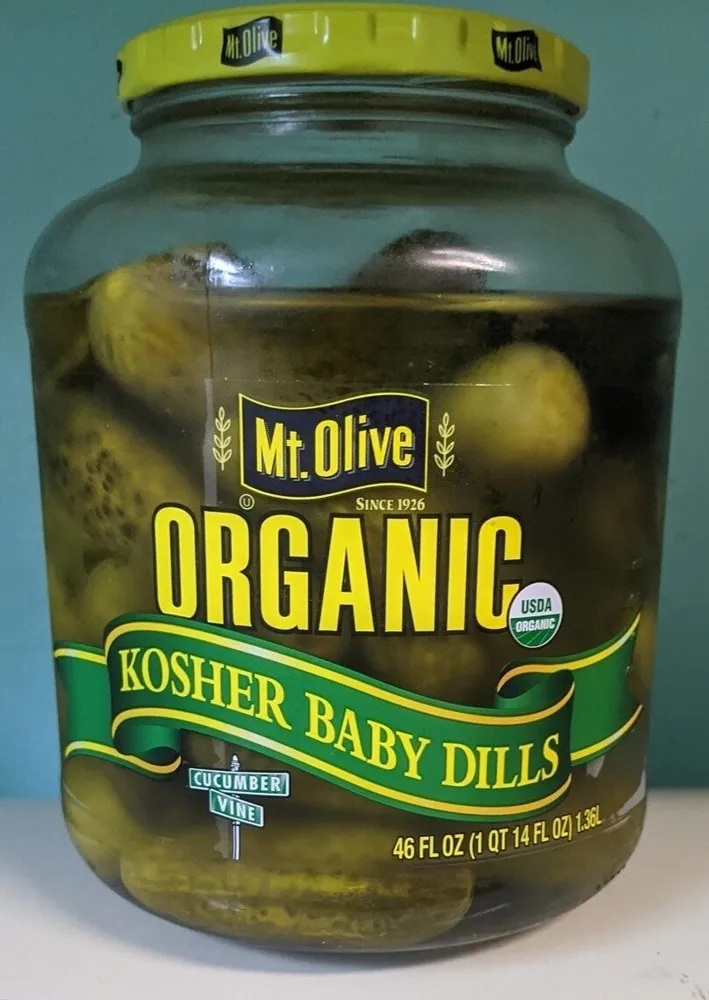 Organic kosher baby dills