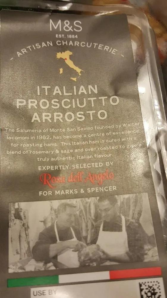 Italian prosciutto  arrosto