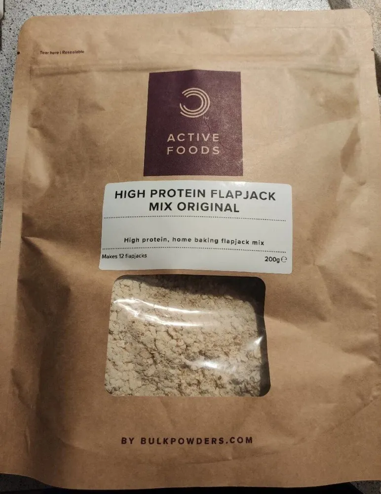 High protein flapjack mix original