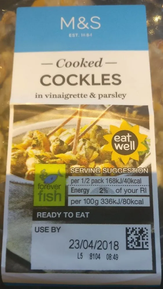 Cooked Cockles