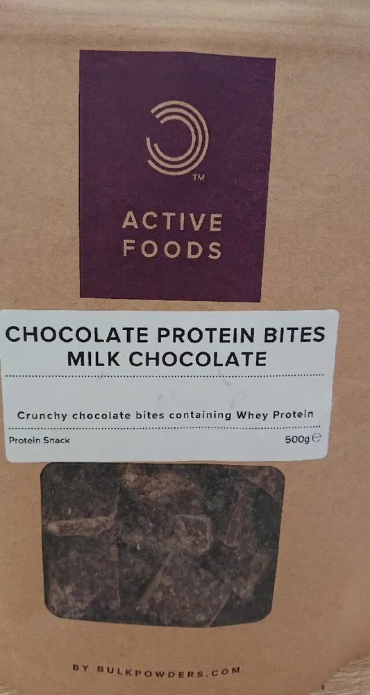 Chocolate Protein bites Milk Chocolate