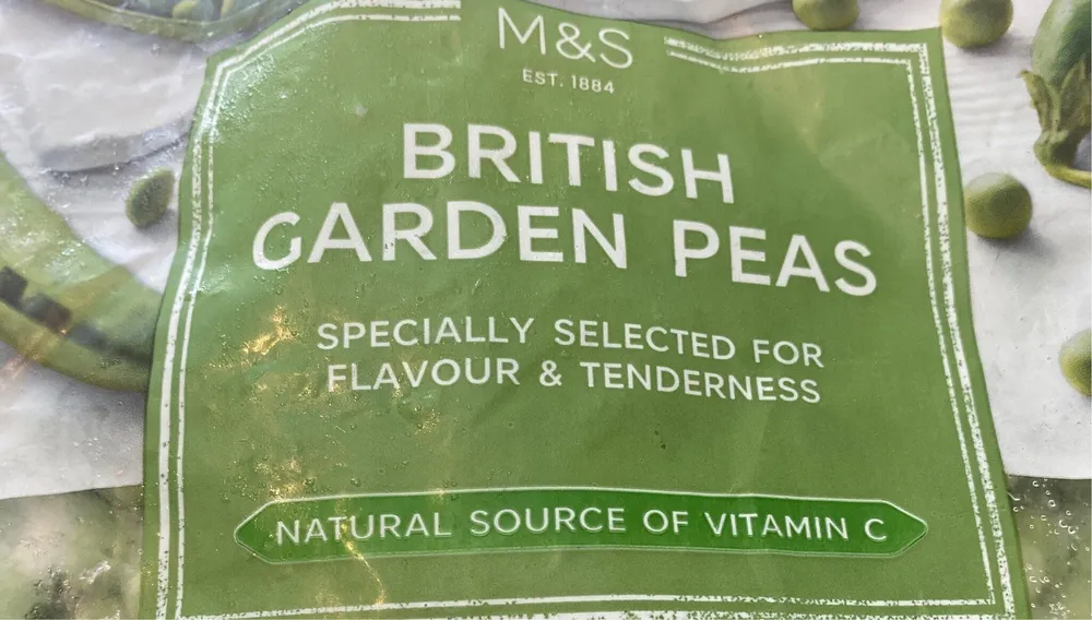 British garden peas