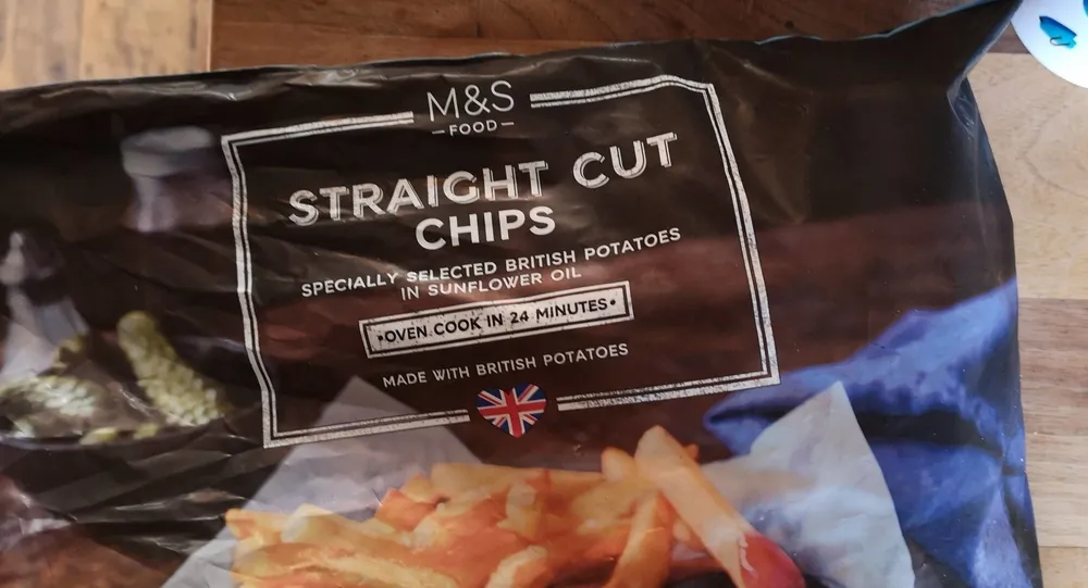 Straight cut chips