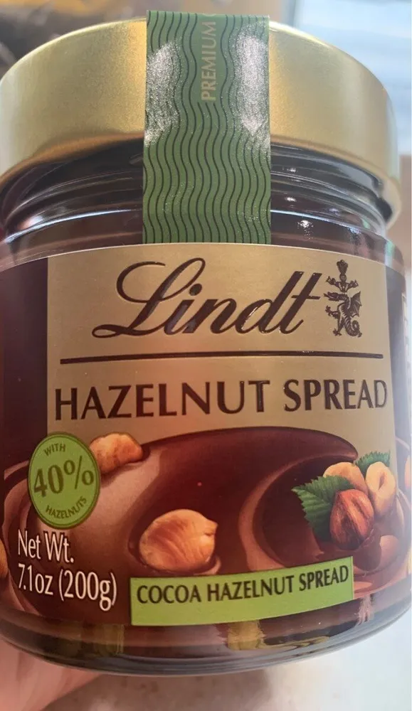 Hazelnut spread