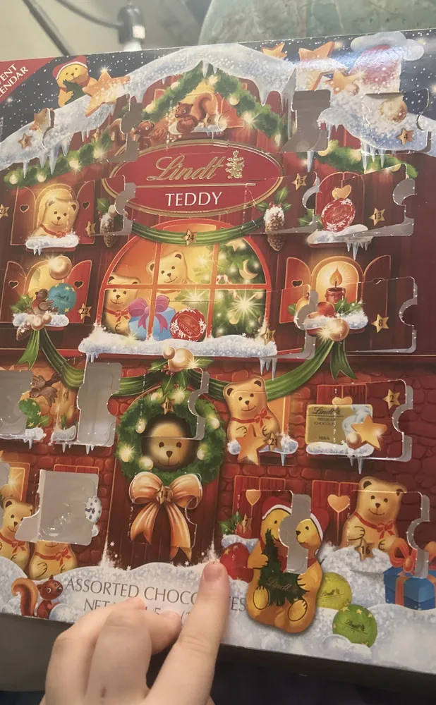 teddy advent calendar