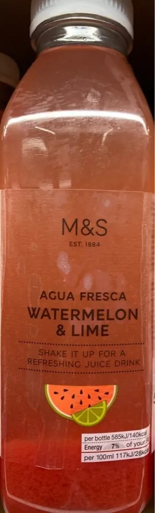 Agua Fresca Watermelon & lime