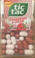 Tic tac strawberry and cream