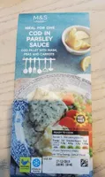 Cod in parsley sauce