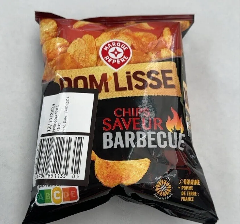 Chips barbecue