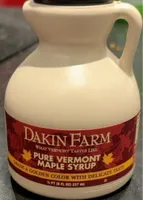 Pure Vermont Maple Syrup Grade A Golden Color with Delicate Taste